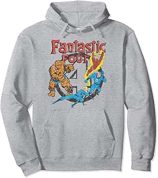 Amazon.com: Marvel Fantastic Four Group Shot Vintage