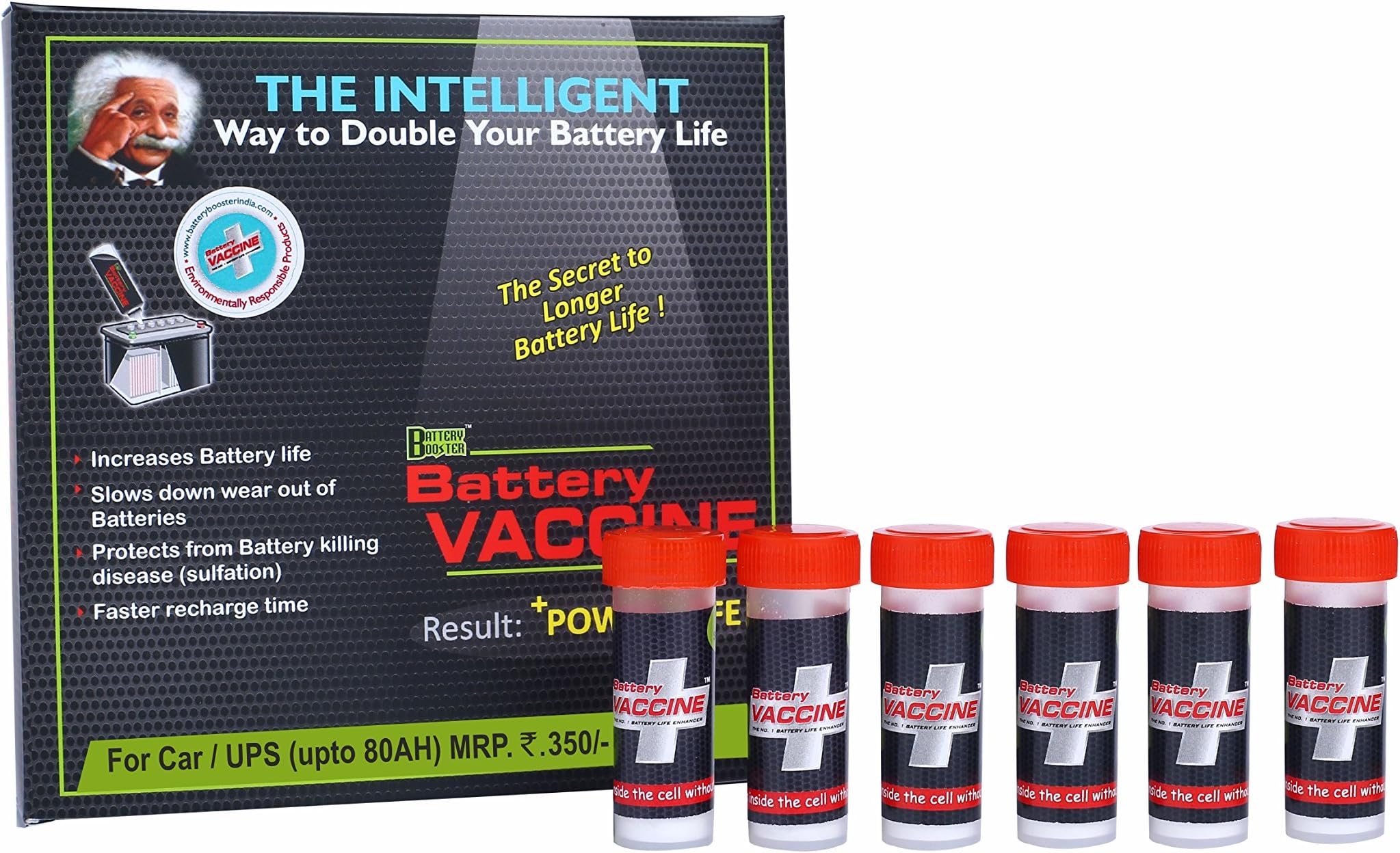 BATTERY VACCINE for Car, Jeep, SUV, Tractor, Battery Additive Life Enhancer Conditioner