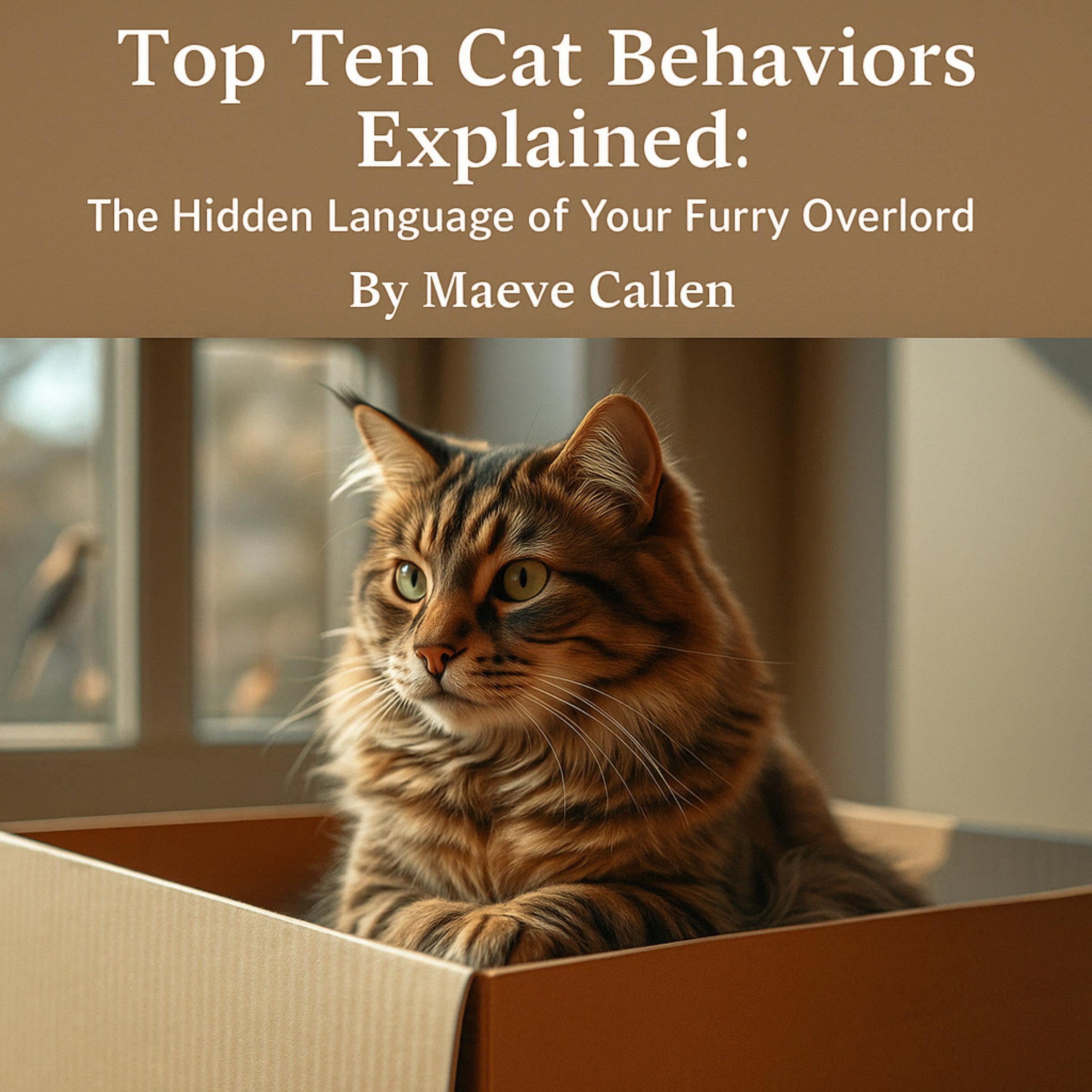 Cover art for Top Ten Cat Behaviors Explained