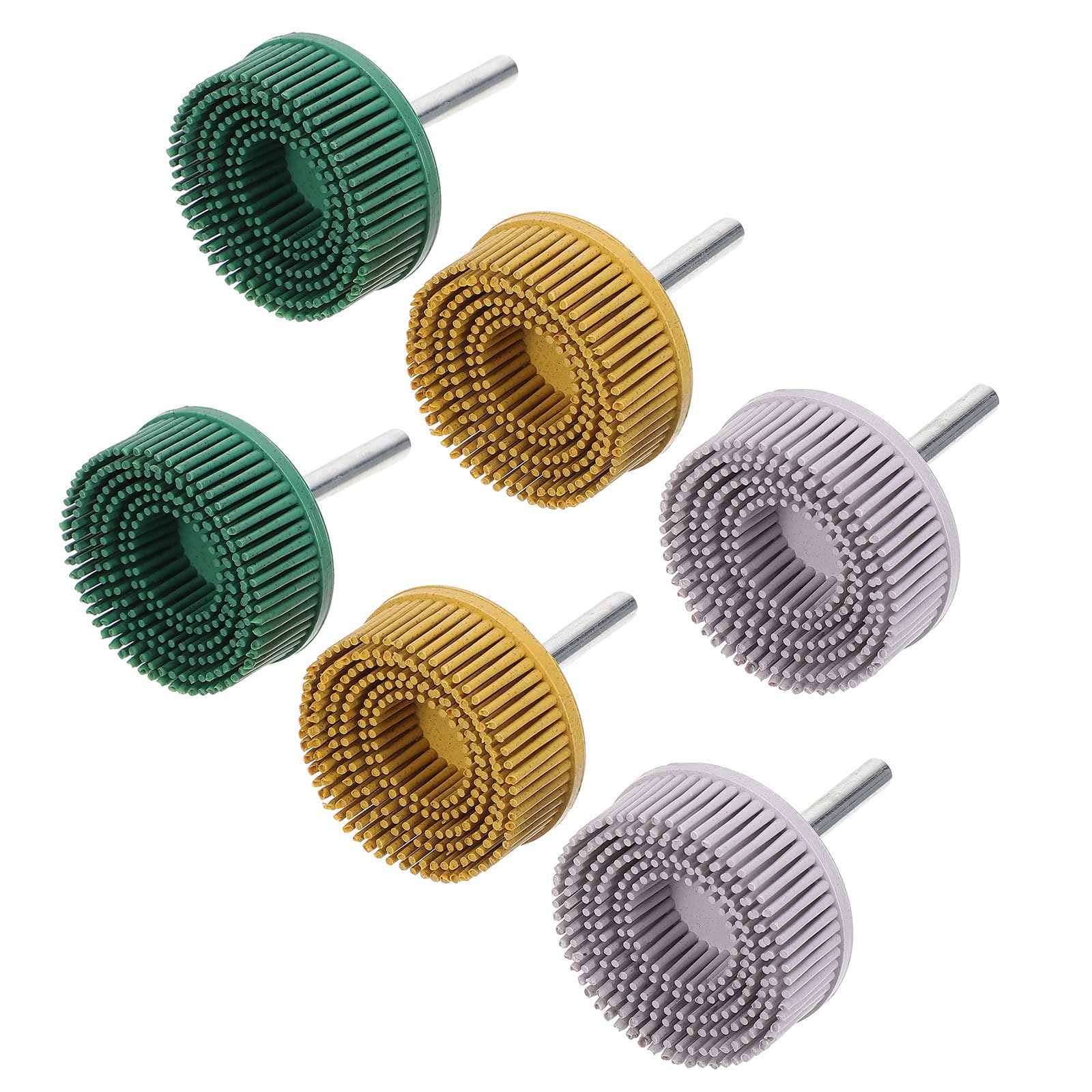Disco de Cerdas Abrasivas de 2 Pulgadas 6 Piezas