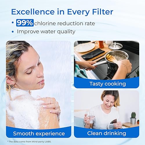 Miniatura 2 de Waterdrop Whole House - Cartucho de filtro de agua para sedimentos de carbono CTO para GE FXHTC, GXWH40L, W10-PR, Culligan RFC-BBSA, 10 x 4.5