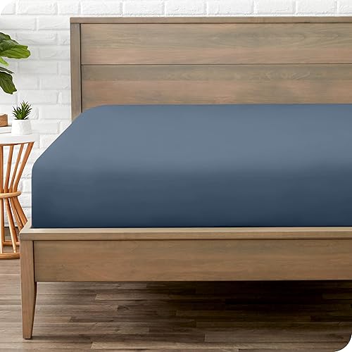 Miniatura 16 de Bare Home - Sábana bajera ajustable tamaño individual XL, microfibra 1800 muy suave y duradera, para colchones altos; color blanco