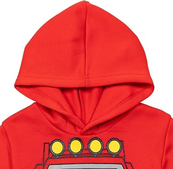Blaze and the Monster Machines Zeg Stripes Pickle Fleece Pullover Hoodie and Jogger Pants Outfit Set Toddler to Big Kid