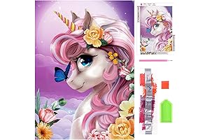 Crystal Creations Art Kit: Unleash Your Inner Artist with DIY 5D Diamond Painting