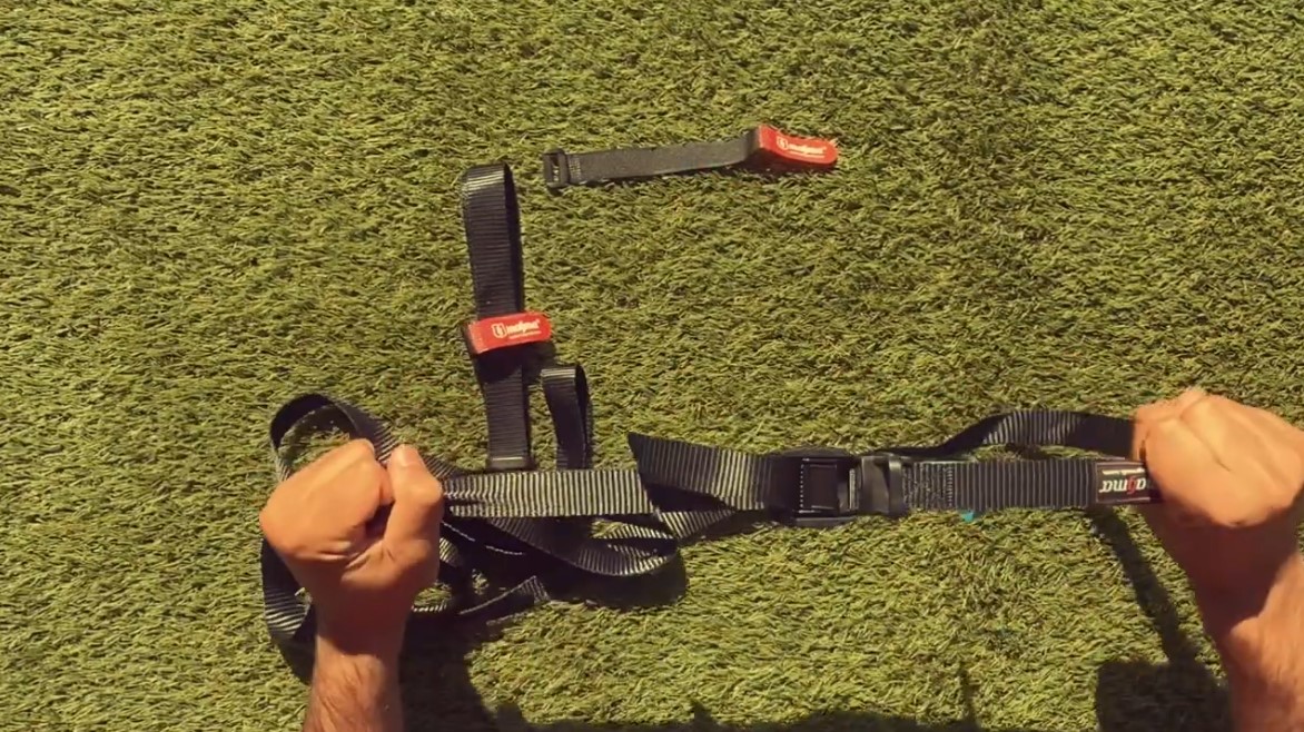 Lioobo, 2 cinghie di tensionamento per tettuccio auto, cinghie di