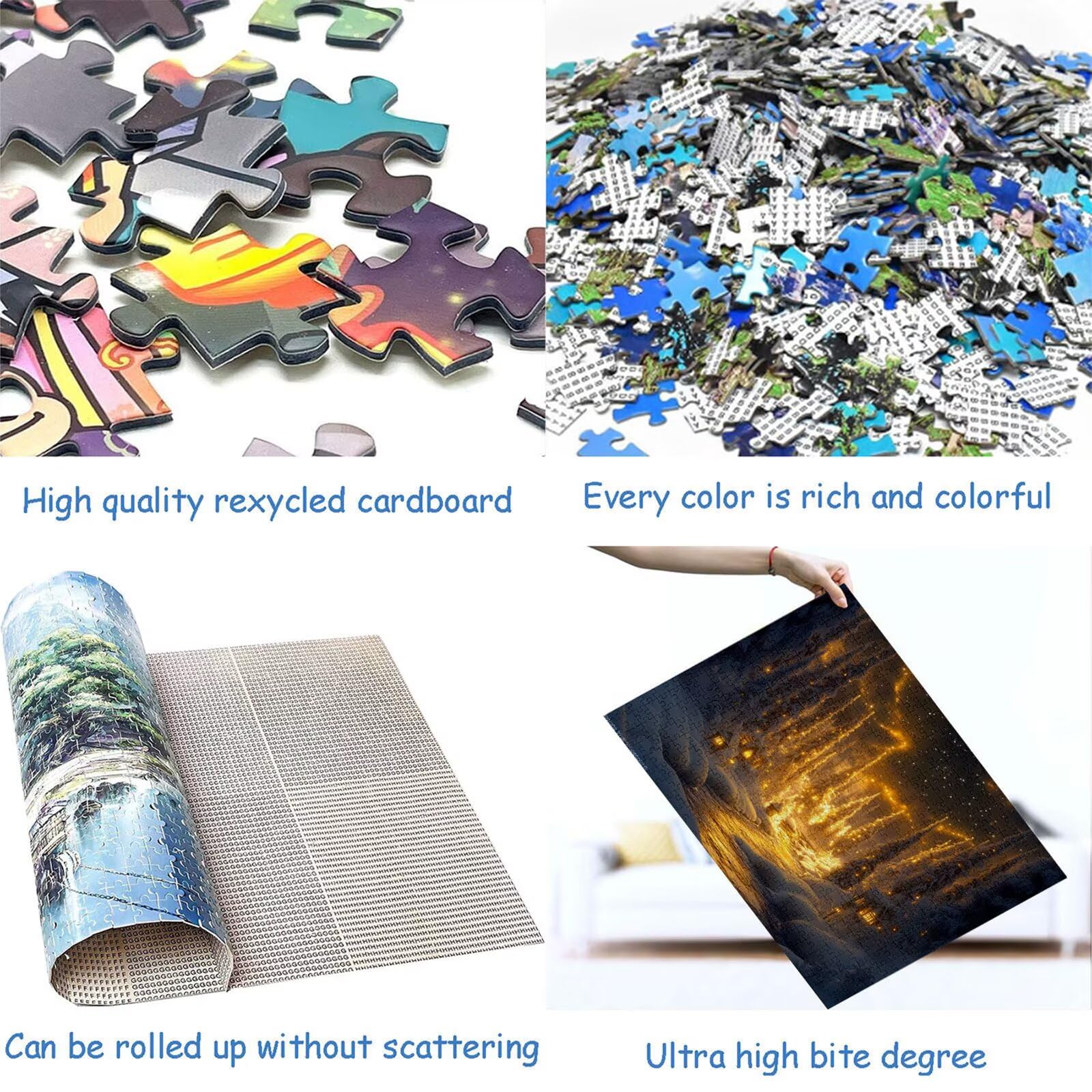 Puzzle 3000 elementów zimowa kabina dla dorosłych 122 x 81 cm Unikalne rzemiosło klasyczne 3D drewniane układanki do rodzinnych gier aktywnych, układanka do samodzielnego wykonania nawet do dekoracji