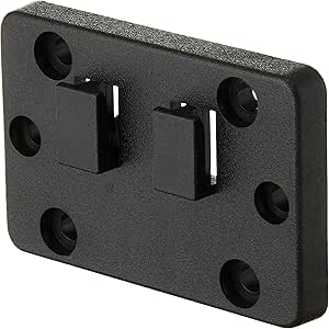 ARKON AP032-VSM Placa adaptadora de montaje específico para vehículos con doble lengüeta en T horizontal (convierte AMPS a lengüeta T dual macho)