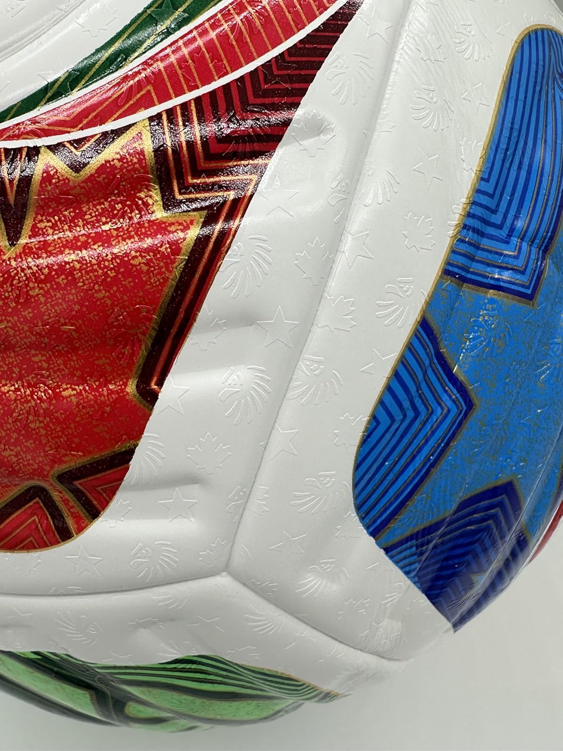 World Cup Quality Soccer Ball Size 5 Thermally Bonded Match Ball with Seamless Stitching- Official Match Weight- Long Lasting Professional Grade PU Leather- Pelota de Futbol- USA