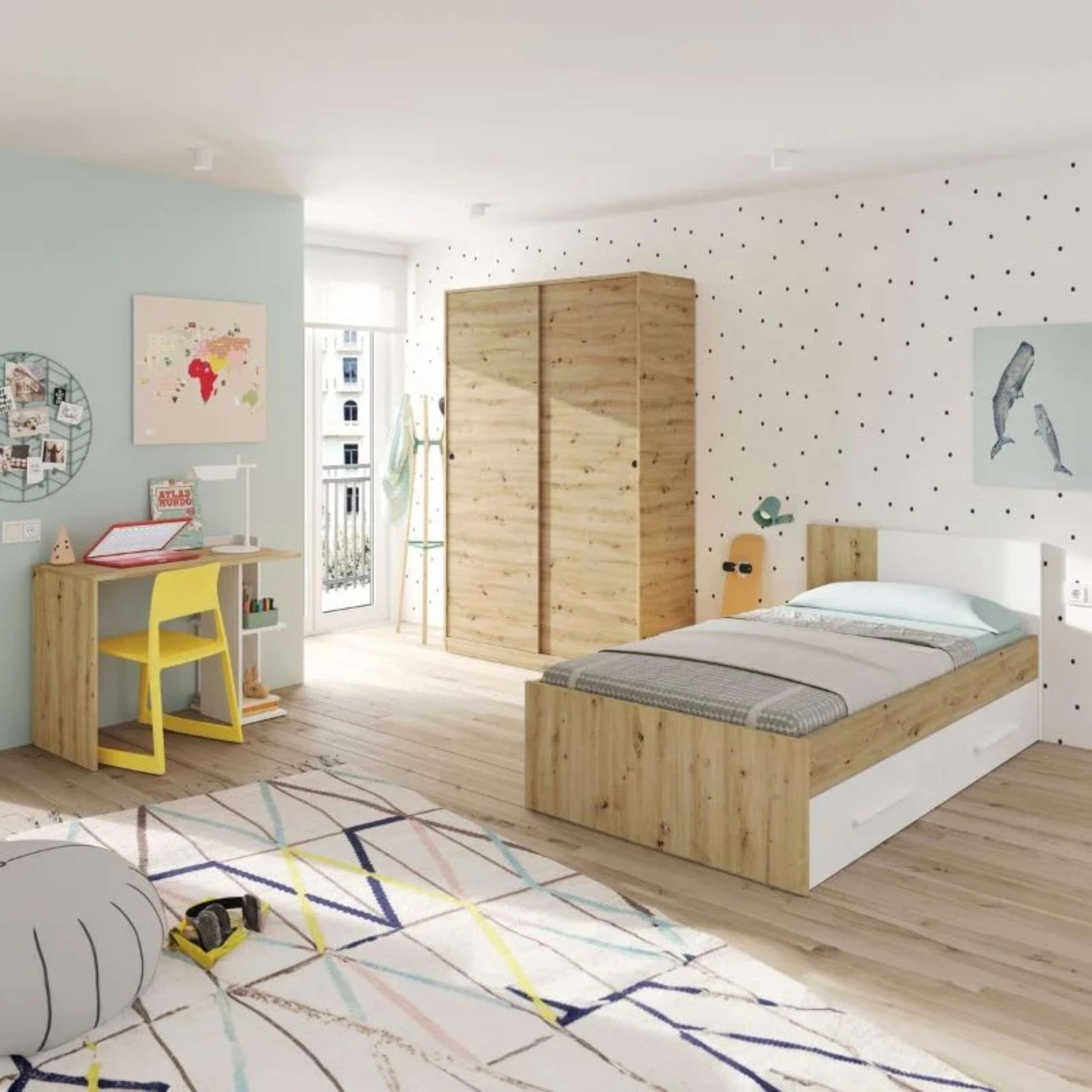 Miroytengo Pack Muebles Dormitorio Juvenil