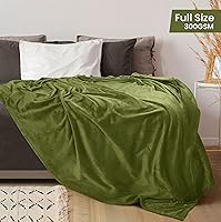 Vista 210 de Utopia Bedding - Manta de vellón de lujo, mullida, antiestática; manta de suave microfibra de 8.8 oz/yd² (300 g/m²) para sofá y cama; tamaño Gris
