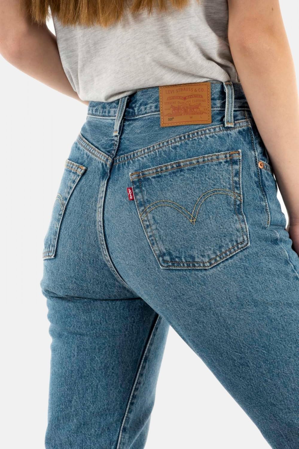 Levi's 501 Crop Jeans Donna