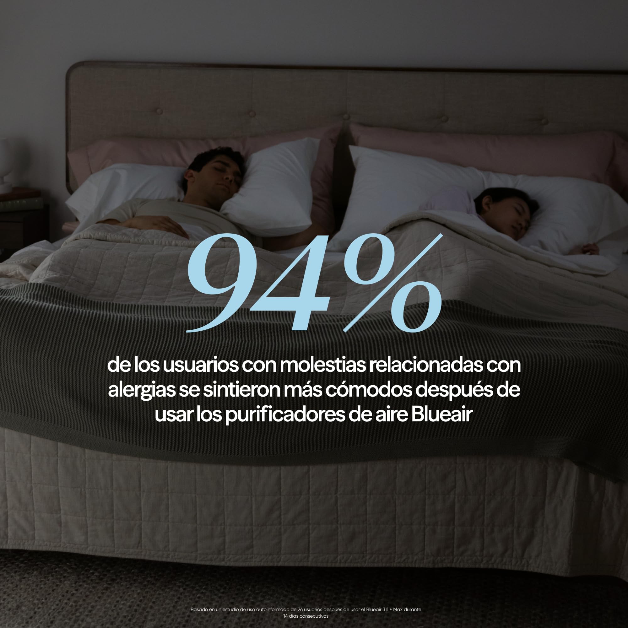 BLUEAIR Purificador de aire 43 m², inteligente y silencioso, HEPASilent, ideal para hogar, dormitorio, niños, polvo, alérgenos, humo, moho, pelo de mascotas - Blue Pure 511i Max