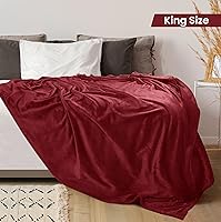 Vista 253 de Utopia Bedding - Manta de vellón de lujo, mullida, antiestática; manta de suave microfibra de 8.8 oz/yd² (300 g/m²) para sofá y cama; tamaño Gris