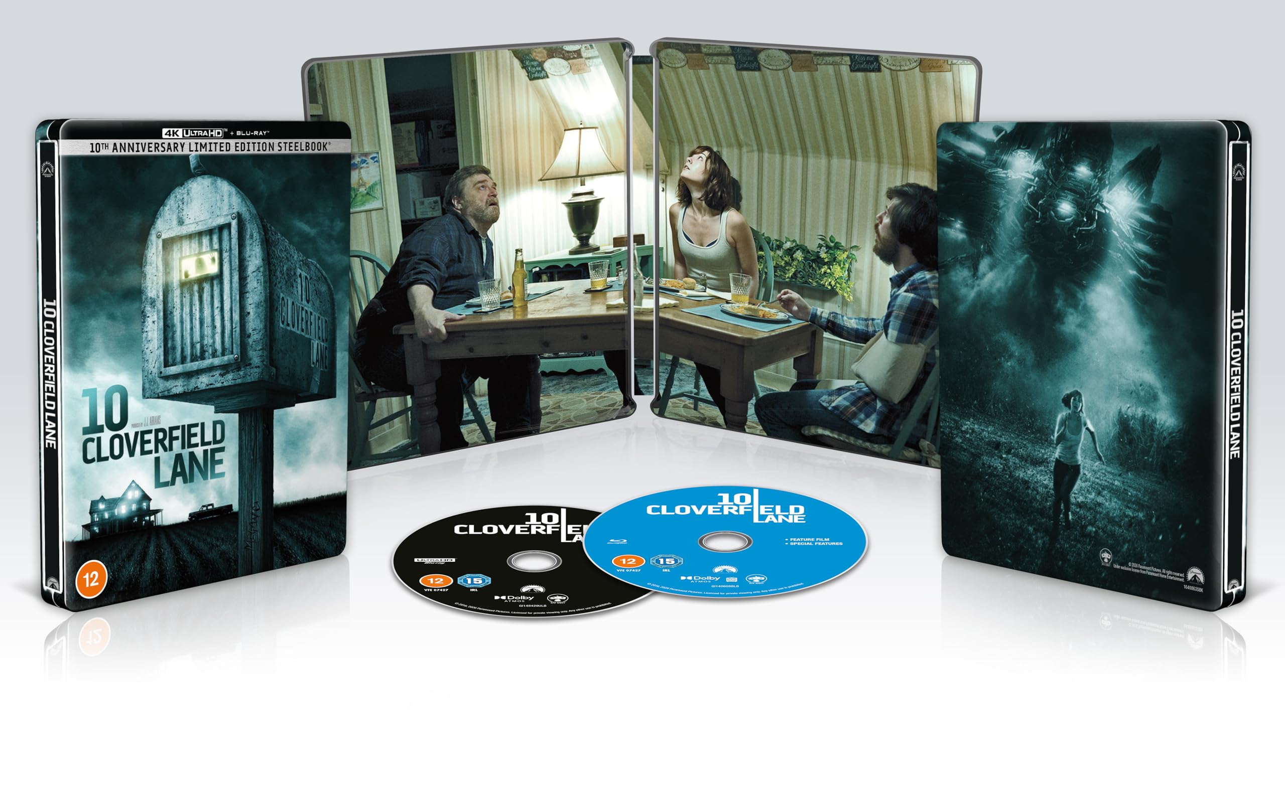 10 Cloverfield Lane 4K UHD SteelBook [Blu-ray] [Region A]