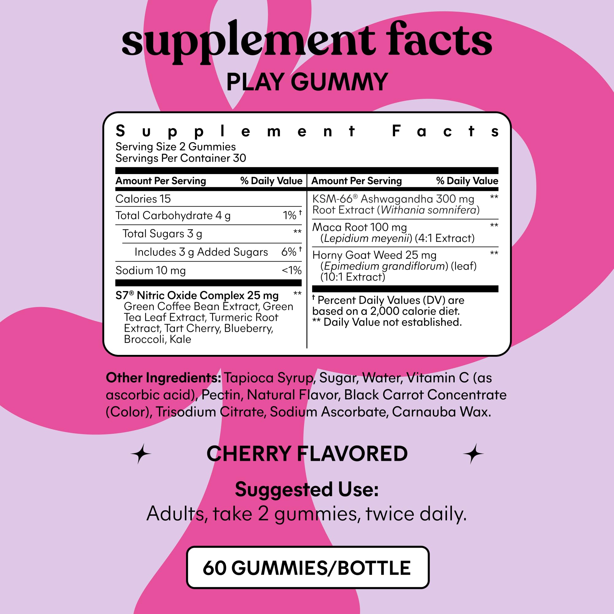 Lemme Play Daily Intimacy Gummies for Women and Men, 30-Day Supply — Amazon image 5