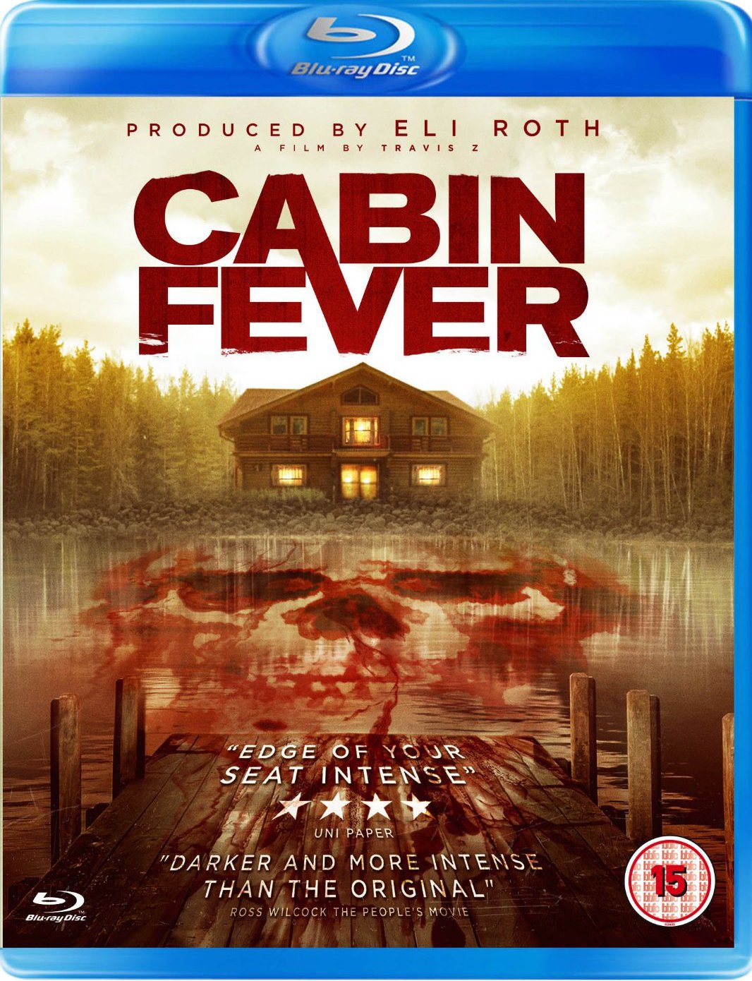 Cabin Fever Blu-ray pelicula de terror importada de Reino Unido formato fisico