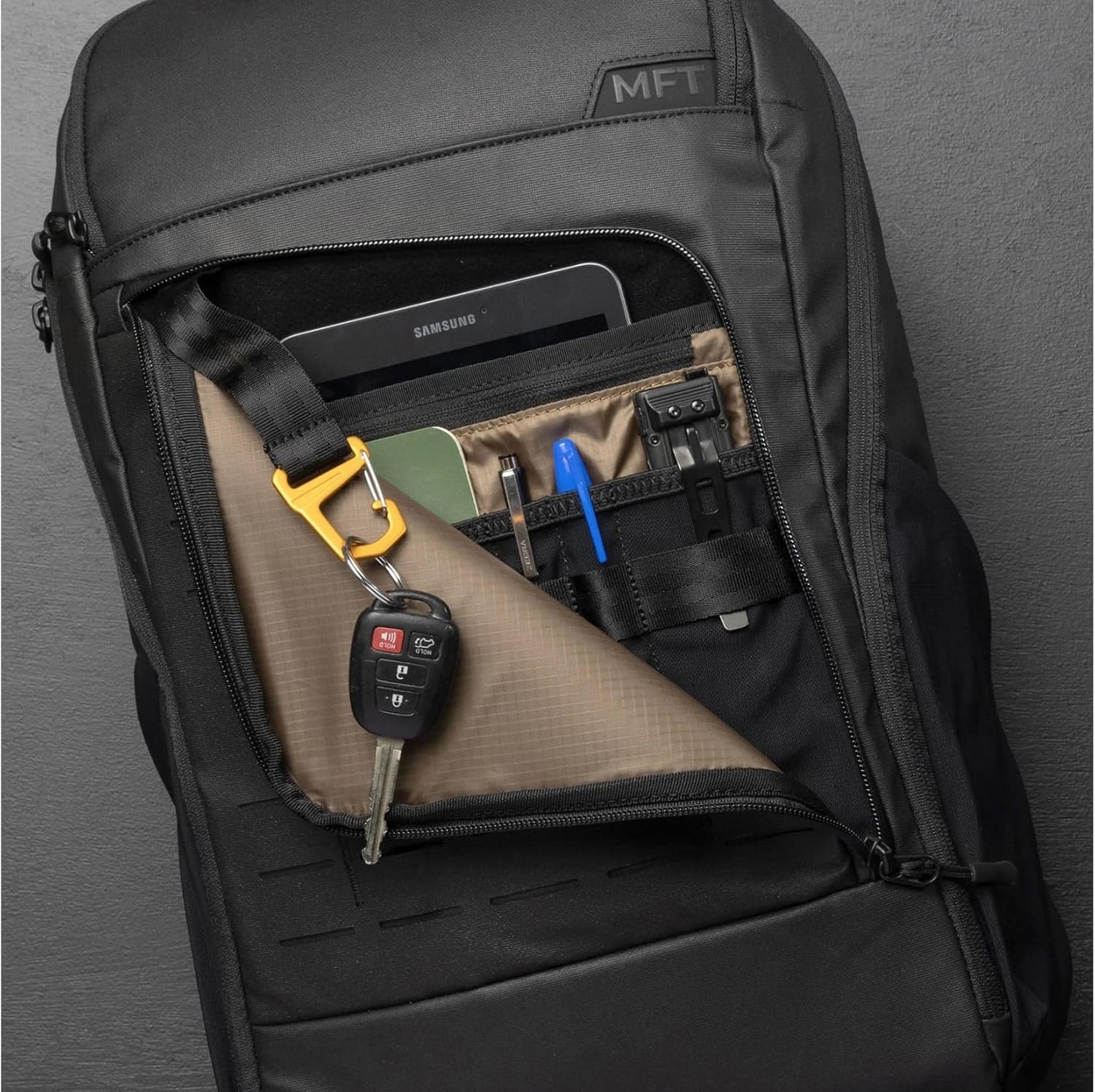 MFT ACHRO EDC 22L BACKPACK LCM BLK
