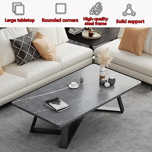 Miniatura 3 de Mesa de centro, mesas de centro para sala de estar, mesa de centro para sala, mesas de sala, mesa de té, mesa de centro rectangular, mesa de