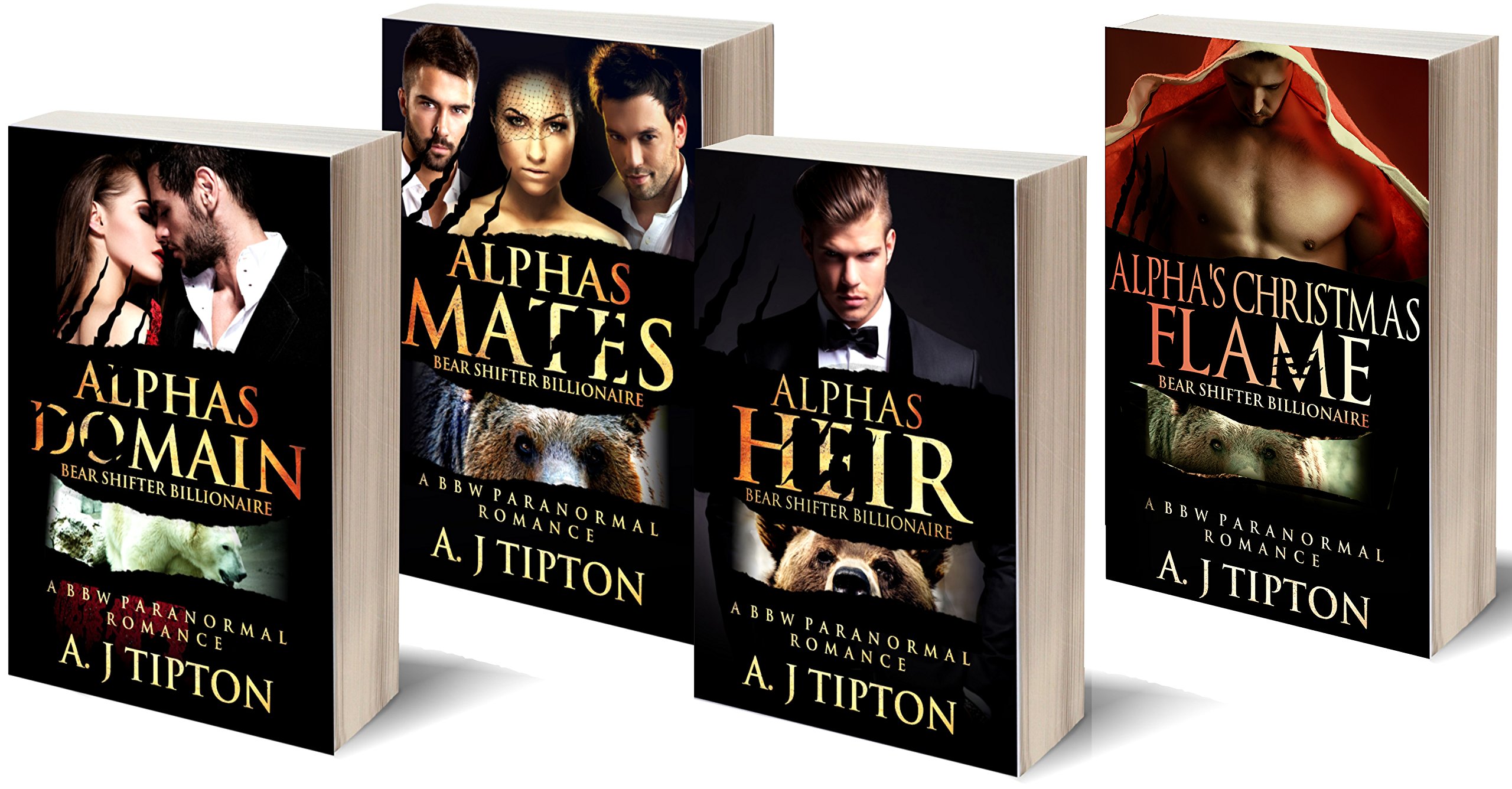 Cover of Bear Shifter Billionaire: Four Book Alpha Romance