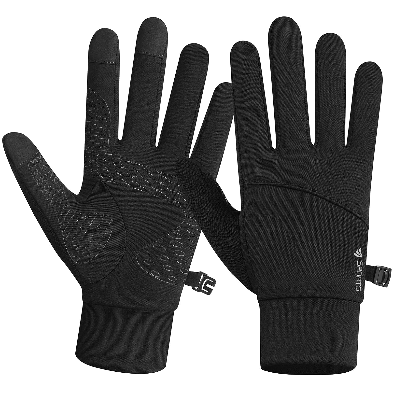 Running Sports Gloves Compression Lightweight Windproof Anti-Slip Touchscreen Warm Liner Cycling Work Gloves Men Women