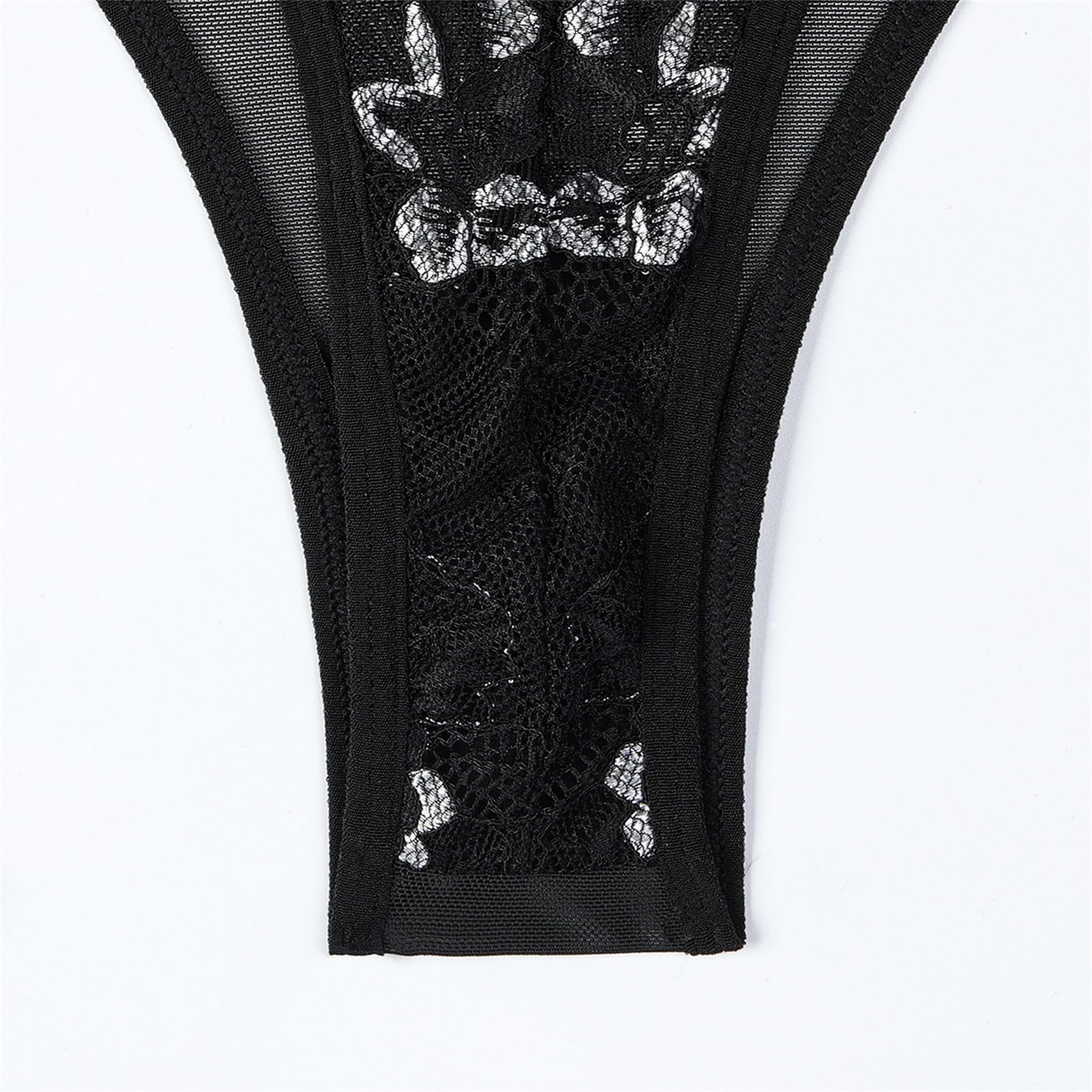 2026 Spitzen Overall mit Stahlring Suspension Hohl Strap Zwei Farbe Sexy Dessous Damen FüR Sex, Lack Und Leder