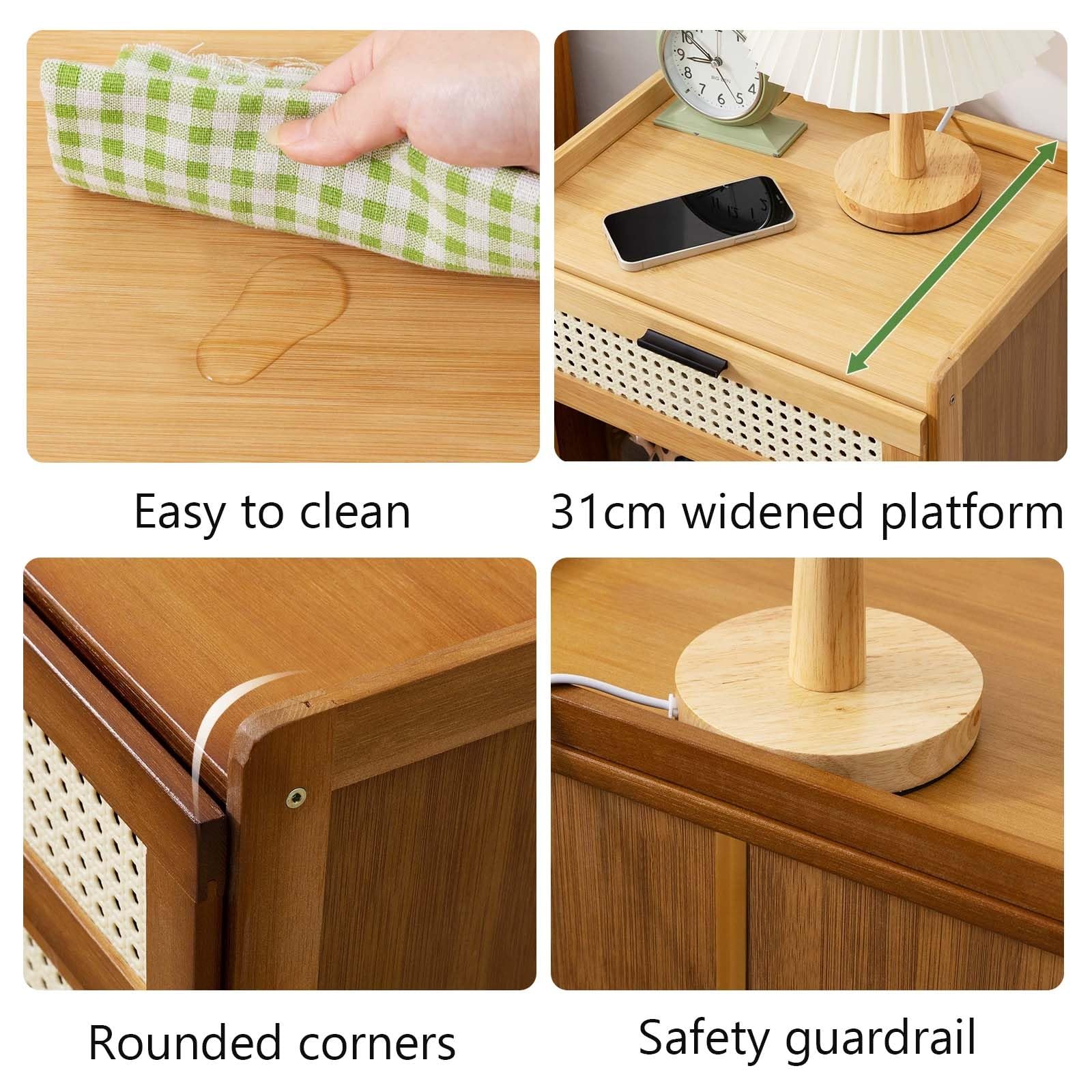 Comodini Piccolo Verticale, Comodino Camera da Letto | Tavolino Moderno e Minimalista per Camere da Letto, Dormitori e Piccoli Spazi