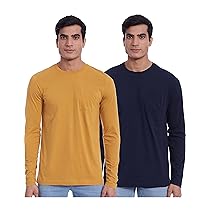 [Sizes S, M, L] Amazon Brand – Symbol Men’s Regular Fit T-Shirt (Pack of 2)