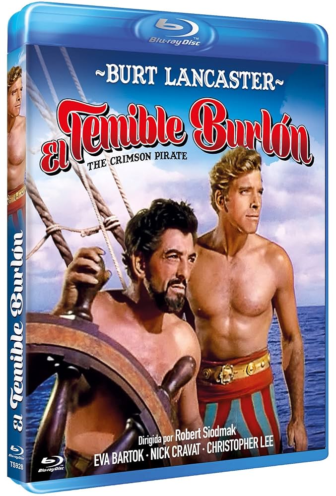 (未使用･未開封品)　The Crimson Pirate [Import anglais] sdt40b8 Amazon.com: The Crimson Pirate (1952) [ Blu-Ray, Reg.A/B/C