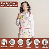 Vista 196 de Maison d' Hermine Delantal 100% de algodón para mujeres con bolsillo de cocina delantal de chef para hombres, decoración de Pascua