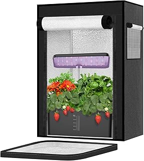 Grow Tent for Aerogarden Hydroponic Grow System,18.9''x13.7''x20.8'',High Reflective Mylar for Hydroponic Indoor Plants,Grow Machine Protective Cover,Black Indoor Hydroponic Anti-Light Complete System