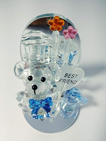Buy RAAS Crystal Cut Clear Teddy Bear 