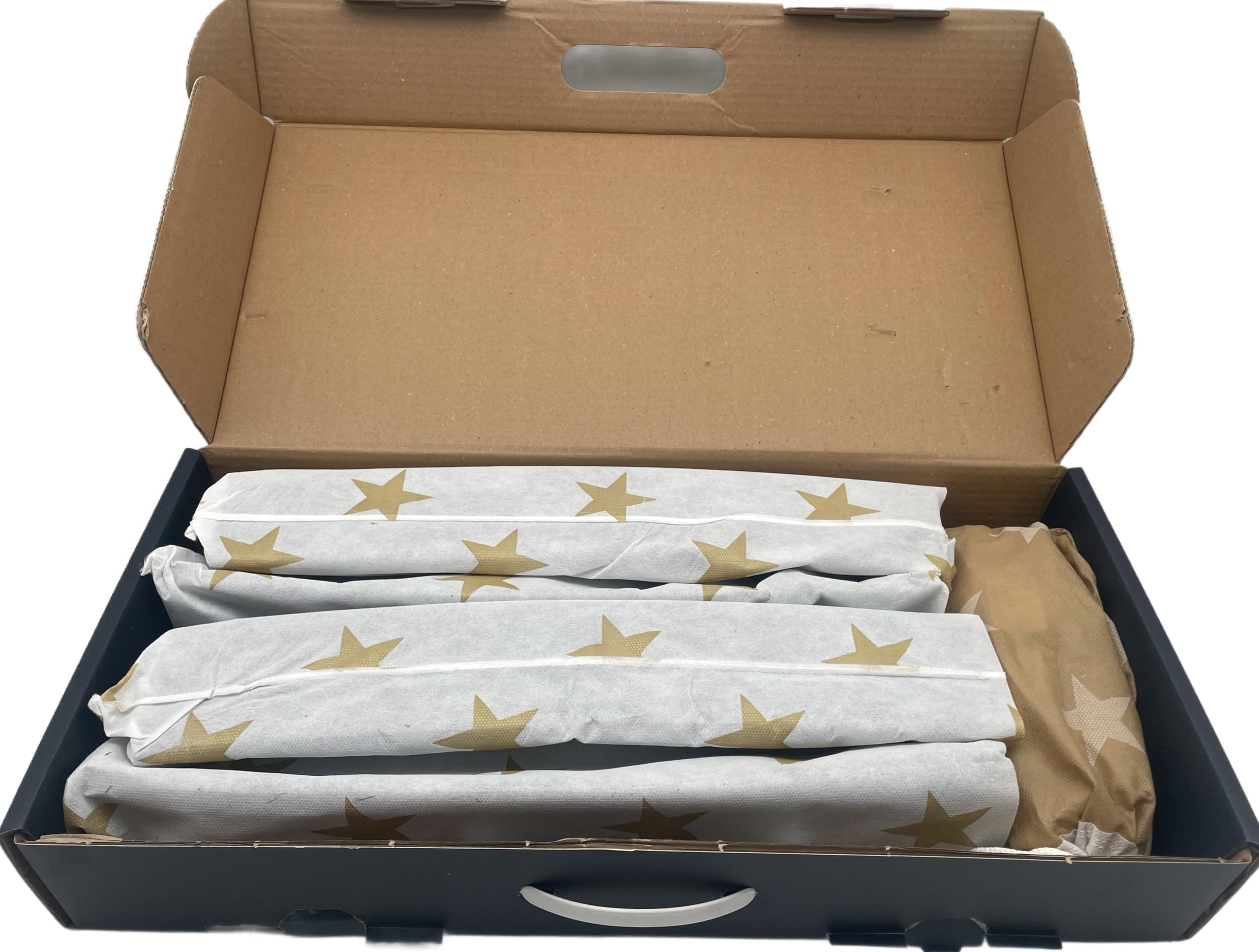 Generisch Star-Premium handgefertigtes Oval Rummy Set aus echtem Holz, Curved Romme Okey Set