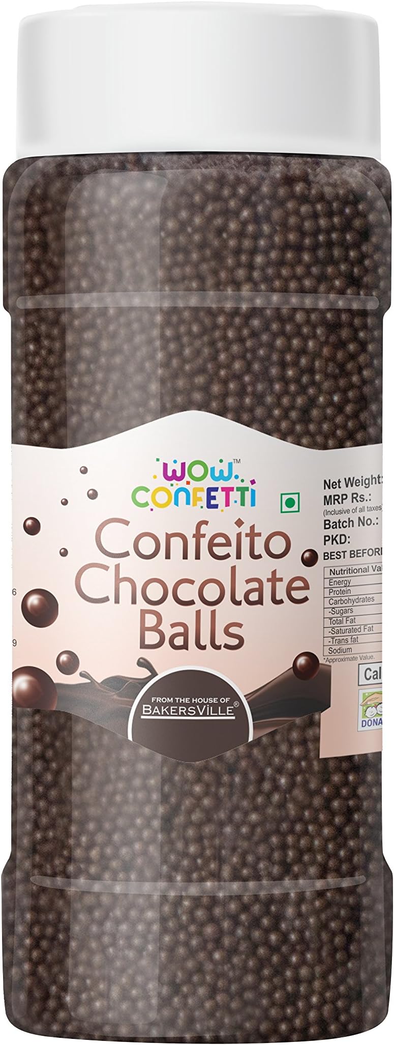 Wow Confetti™ Confeito Chocolate Balls, 75g