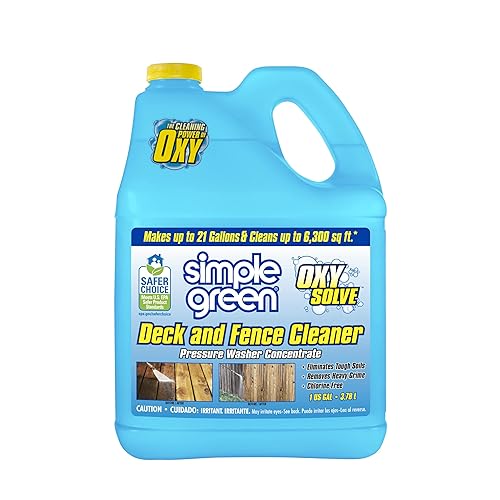 Simple Green Oxy Solve Deck and Fence Pressure Washer Cleaner,