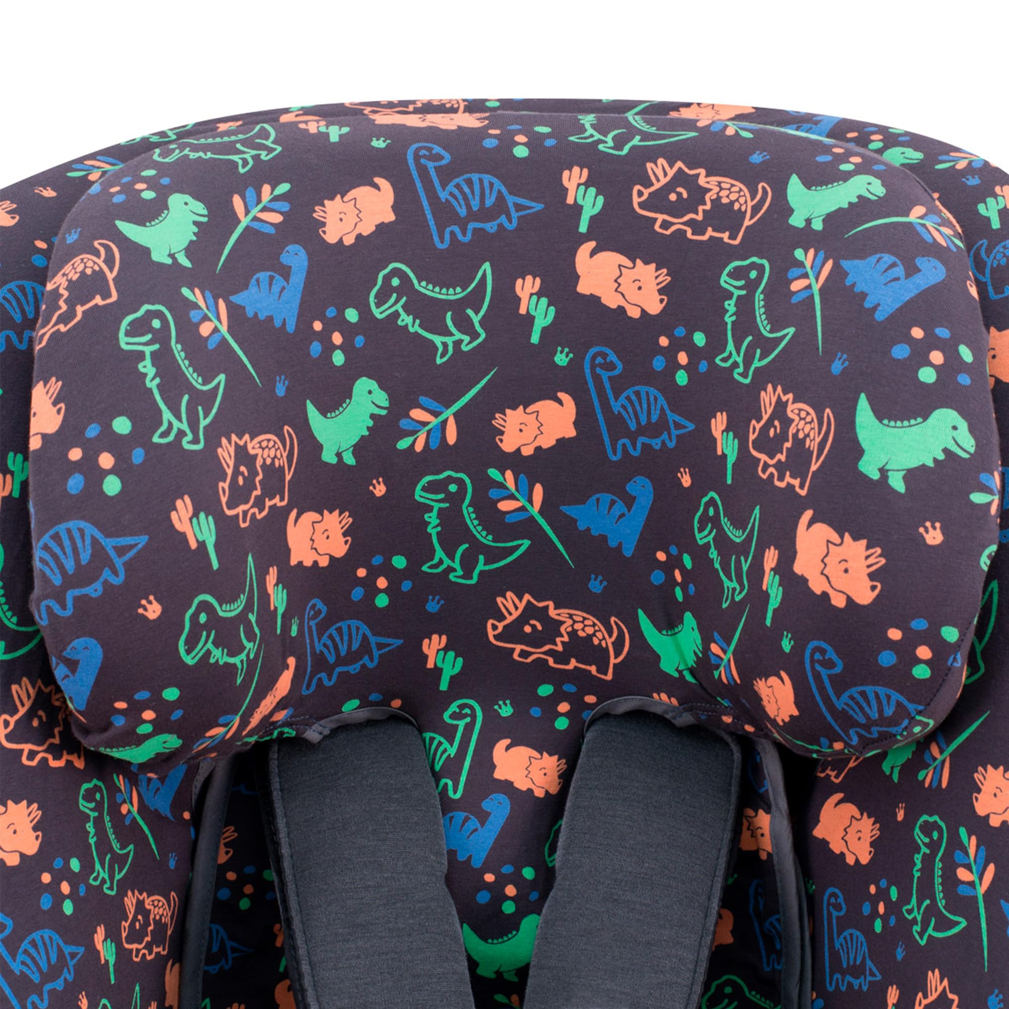 JYOKO Kids Funda de algodón Compatible con Joie I-Spin 360 y Joie I-Safe (Happy Dino)