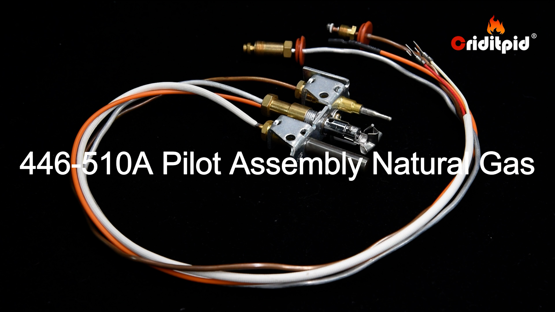 Amazon.com: Criditpid 446-510A Natural Gas (NG) Pilot Assembly for