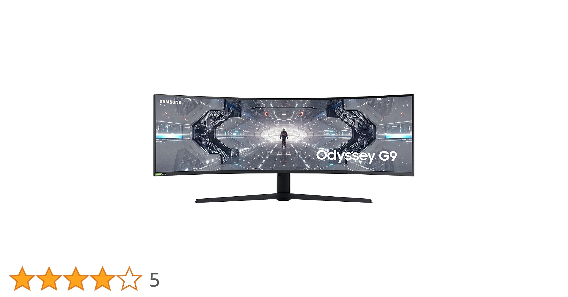Samsung 49-inch(124.4cm) Odyssey G9 Dual QHD, 240Hz, 1ms Curved