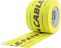 Vista 7 de ProTapes - Cinta de goma curada con revestimiento de resina de goma, 12.5 mil de grosor, 30 yardas de largo, 4 pulgadas de ancho, rayas