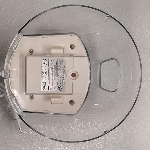 Vista 13 de KECOOLKE Máquina de helados, regalos de agradecimiento para maestros, máquina eléctrica de helado suave para servir en casa de 1.5 cuartos de galón