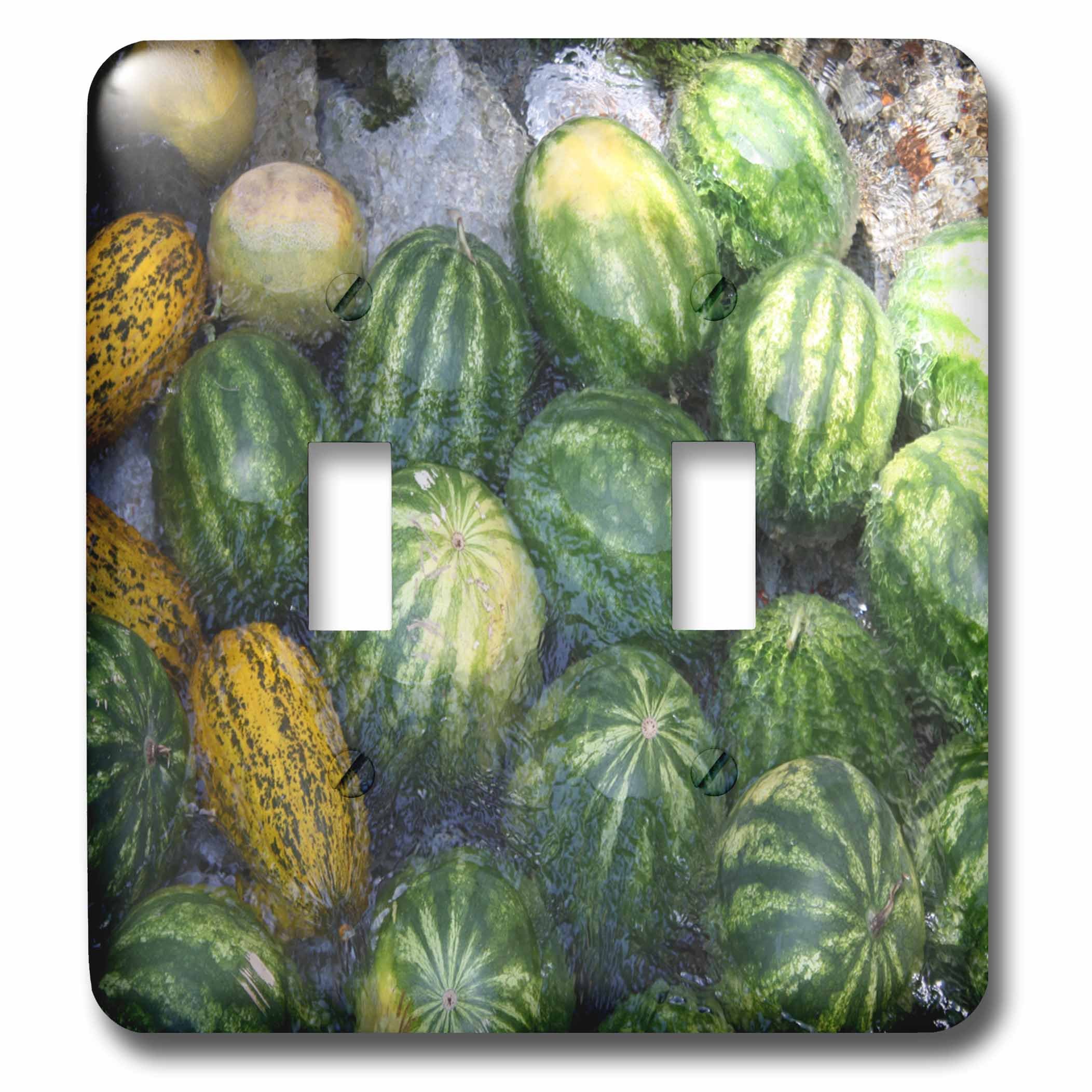 Interrupteur à bascule double motif fruit plaque de commutation