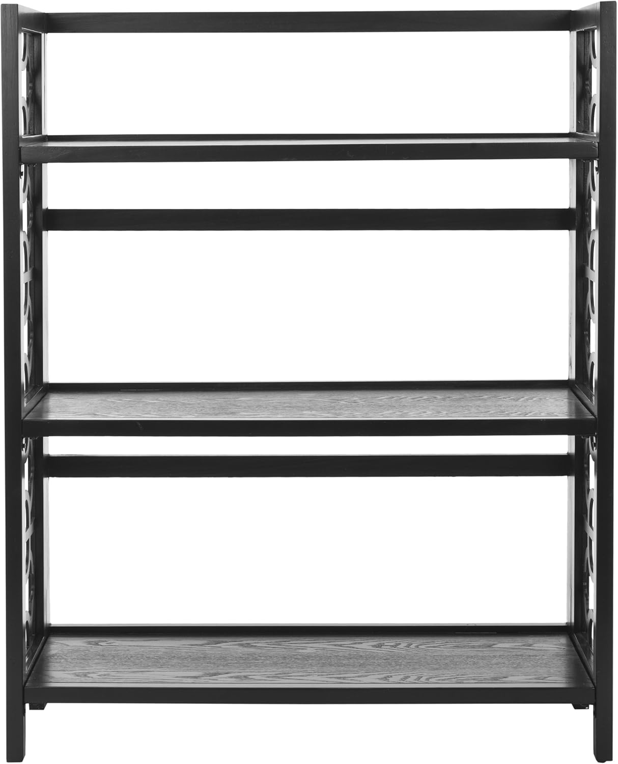 SAFAVIEH American Homes Collection Natalie Black 3-Shelf Bookcase