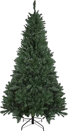 Árbol de Navidad artificial de pino Ravenna de 7.5 pies, sin iluminación