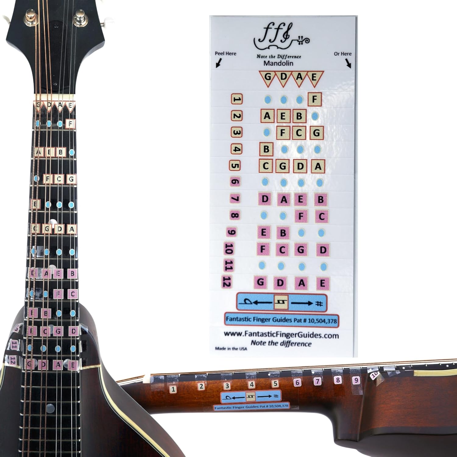 Fantastic Finger Guide for Mandolin Mandolin Accessories