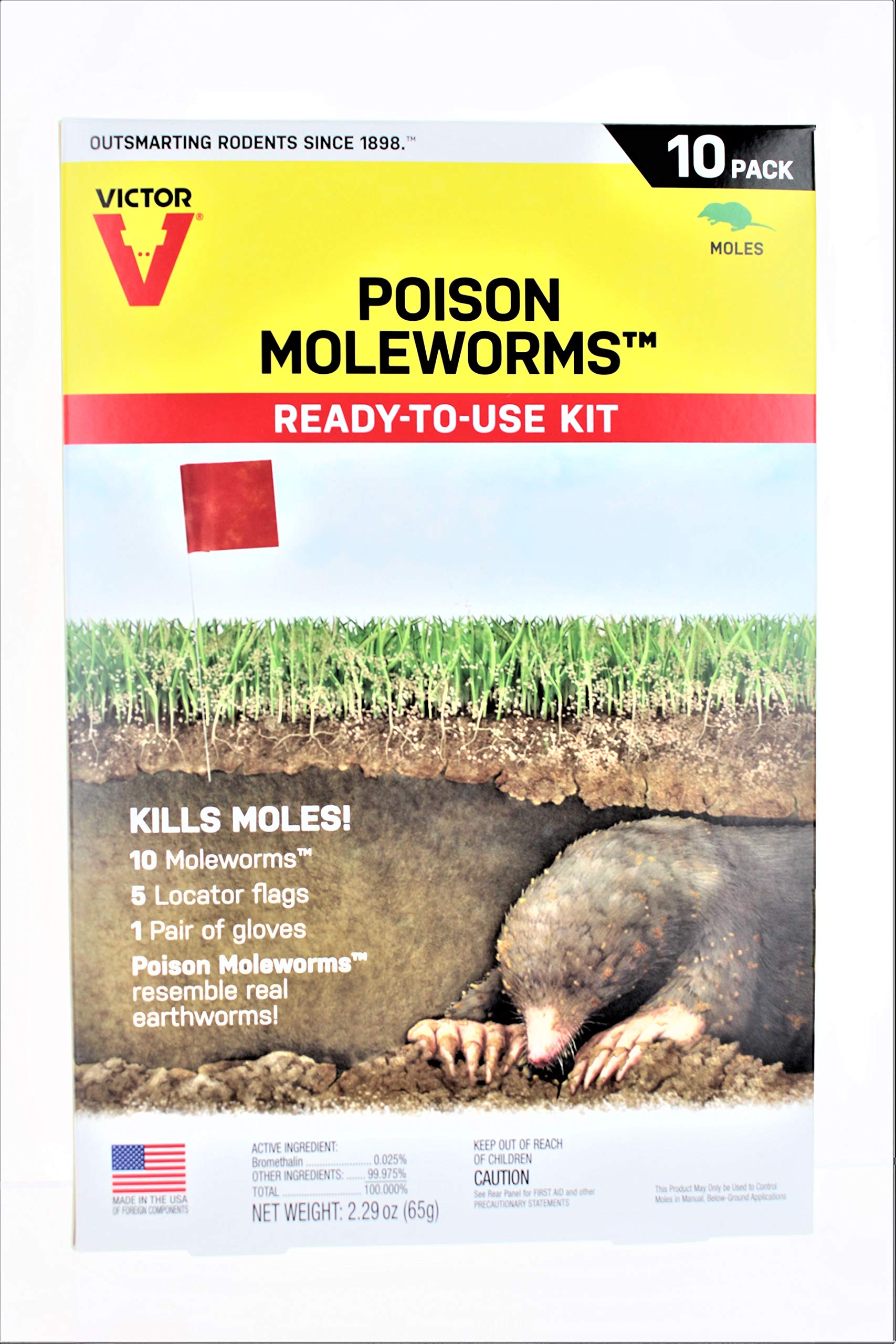 Amazon.com : Sweeney's Poison Moleworms (2 Pack) : Patio