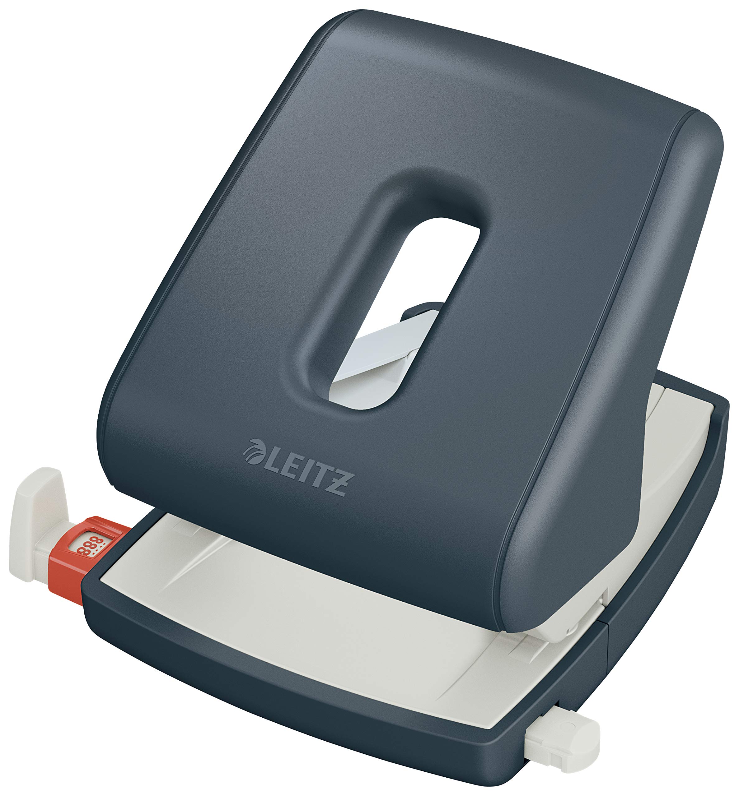 Leitz Hole Punch Cosy - Perforadora (30 hojas), color gris