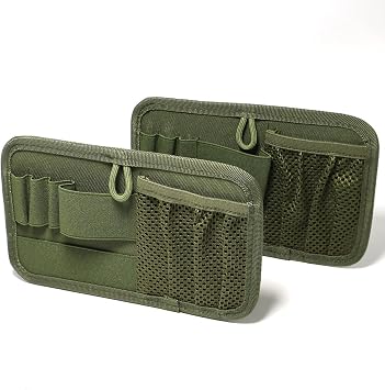 2 Pack Backpack Organizer Insert Tactical Bag Modular Pack Insert Organizer Utility Accessories Admin Panel Hook and Loop Fasteners for Packs Backpack or Messenger Bags