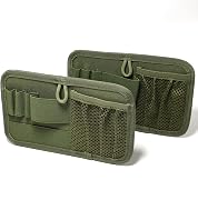 2 Pack Backpack Organizer Insert Tactical Bag Modular Pack Insert Organizer Utility Accessories Admin Panel Hook and Loop Fasteners for Packs Backpack or Messenger Bags