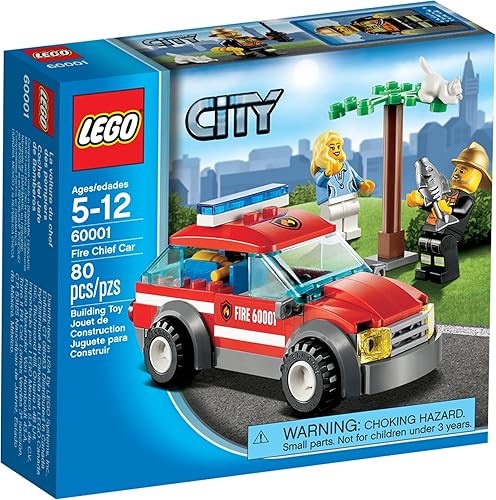 Miniatura 2 de LEGO Coche del jefe de bomberos de la ciudad (60001)