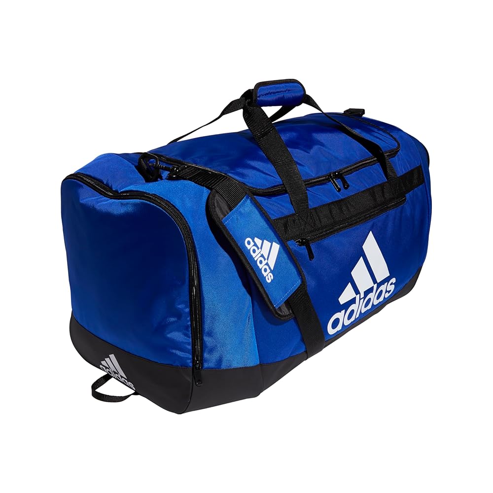 22セット分【ケース付き(ブルー)】【プレゼントにも最適！】【名入り】 Amazon.com | adidas Unisex Defender 4.0 Gym Duffel Bag for