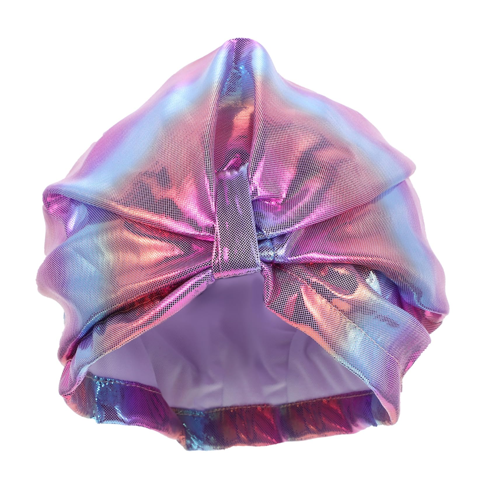 Kisangel 2 Uds Gorro De Natación Hijab para Niñas Gorro De Natación para Mujeres Gorro De Baño para Adultos Gorro De Baño para Niñas Gorro De Baño Nailon Violeta Gorro De Natación Cubierta